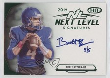 2019 Sage Hit Premier Draft Green 5/5 Brett Rypien #NL-BR Auto 0gn6
