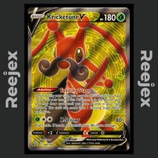 Kricketune V - 142/163 - Ultra Rare - Battle Styles - Pokemon Card - NM/M