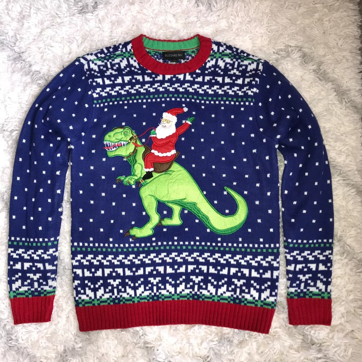 Dinosaur top christmas sweater