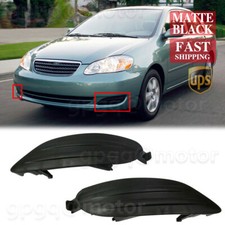 For Toyota Corolla 2005-2008 2x Front Left Right Side Bumper Fog Lights Cover