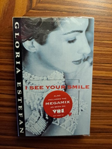 Gloria Estefan I See Your Smile Cassette Single 1993 Rare Mint Condition Sealed