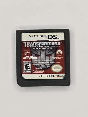 Transformers: Revenge of the Fallen - Autobots (Nintendo DS, 2009) No Case.