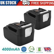 Image of 2X 14.4V 4.0AH Li-ion Battery For Makita BL1450 BL1415 BL1430 194066-1
