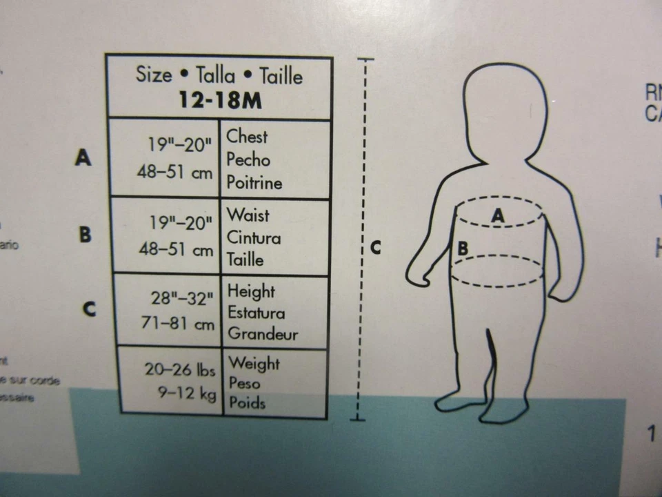 Disguise Disney 婴儿灰姑娘婴儿服装连衣裙蓝色 12-18 个月 — 第 4/4 张图片