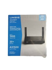 Linksys MAX-STREAM Dual-Band Mesh AX1500 WiFi 6 Router MR7340 New Sealed