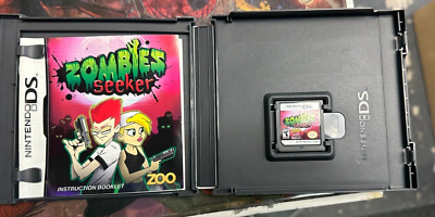 Zombies Seeker (Nintendo DS) Authentic - Complete CiB - Tested