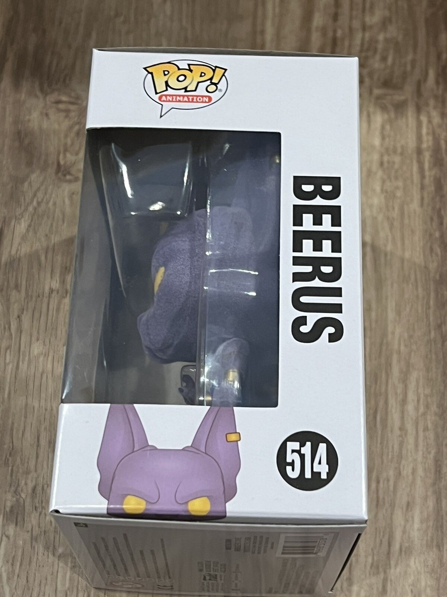 Funko Pop! Flocked Beerus Dragon Ball Super Funimation Exclusive