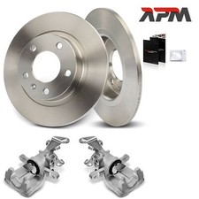 2x Bremssattel 2x Bremsscheiben Hinten Ø263mm für Opel Corsa D S07 1.4 1.7 1.6