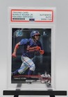 Ronald Acuna Jr Signed 2017 1st Bowman Prospects Card #BCP127 PSA/DNA Braves