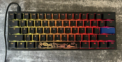 Ducky One 2 Mini RGB LED USB Mechanical Keyboard Tested Works Free Ship BIN