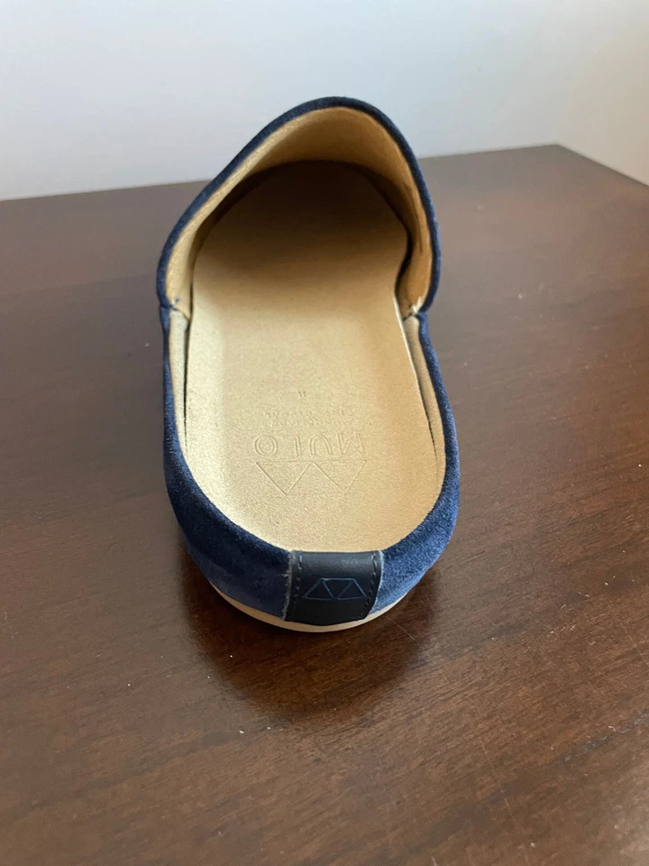 Zapatillas Mulo Pana Azul Marino Talla US 9 Foto 3 de 4