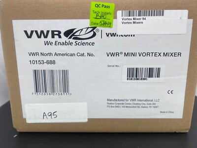 VWR Mini Vortex Mixer (10153-688) - New In Box
