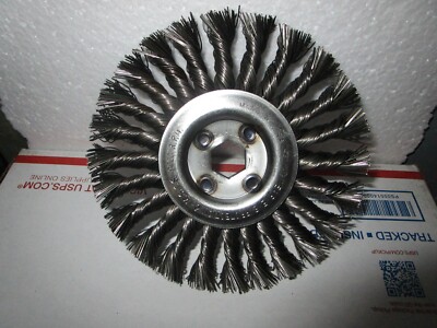 Osborn High Speed Stringer Bead Knot Wire Wheel Brush Code 26151 6'' 3/40  hex