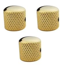 Guyker 3Pcs Guitar Control Knobs with 6mm (0.24") Dia. Shaft Pots with Adjust...