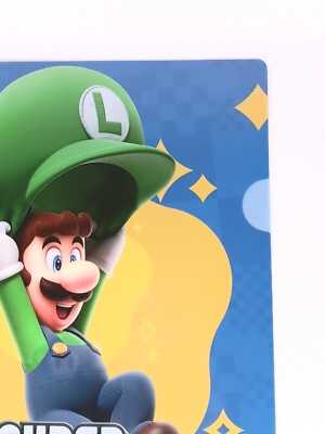 ルイージ様 Luigi Super Mario Bros. Wonder × Seven-Eleven A4 Clear File From