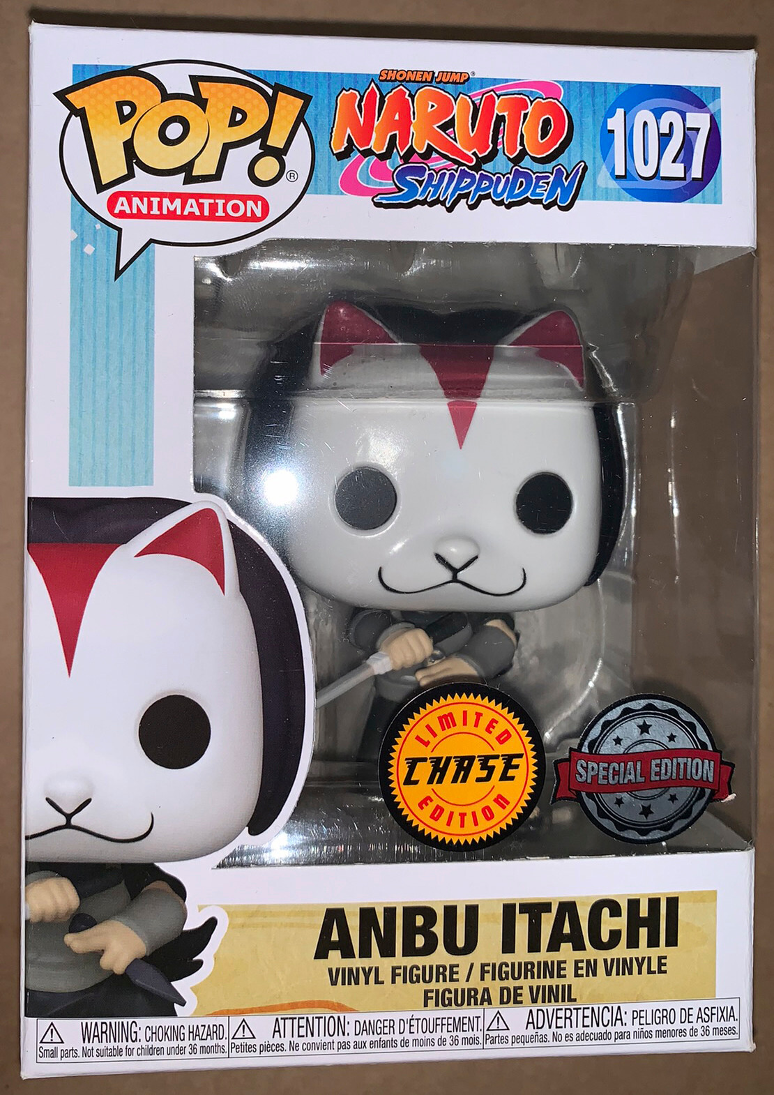 Funko Pop Anbu Itachi #1027 Naruto Shippuden Exclusive Chase