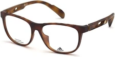 Adidas SP5002 052 Tortoise Plastic Optical Eyeglasses Frame 55-16-140 Sport SP