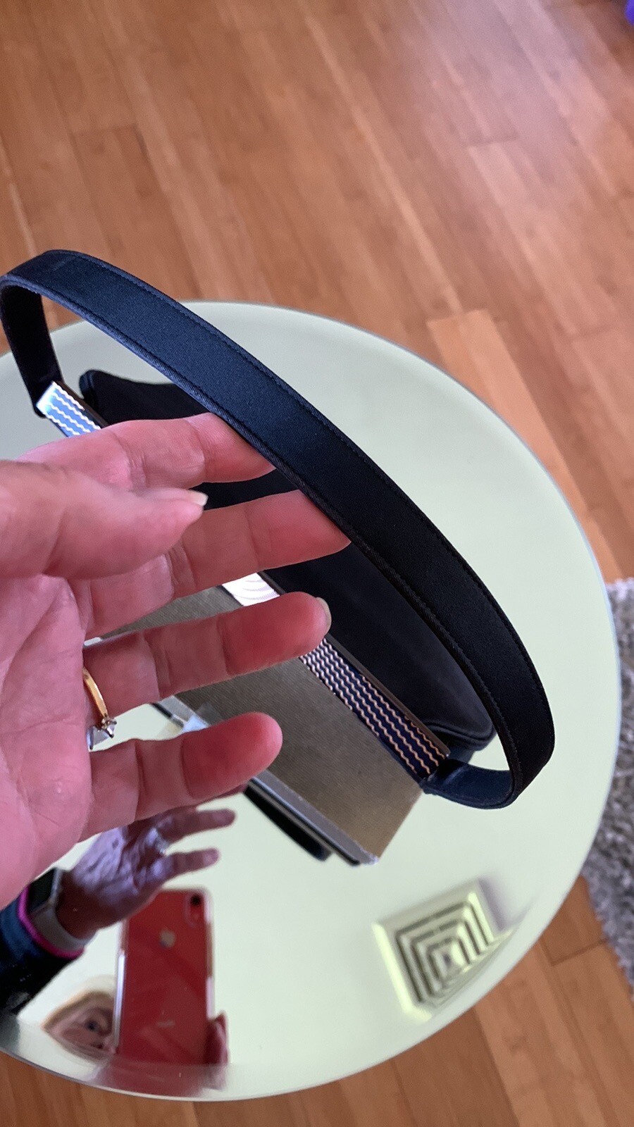 Vintage Coblentz Black Evening Bag - image 3