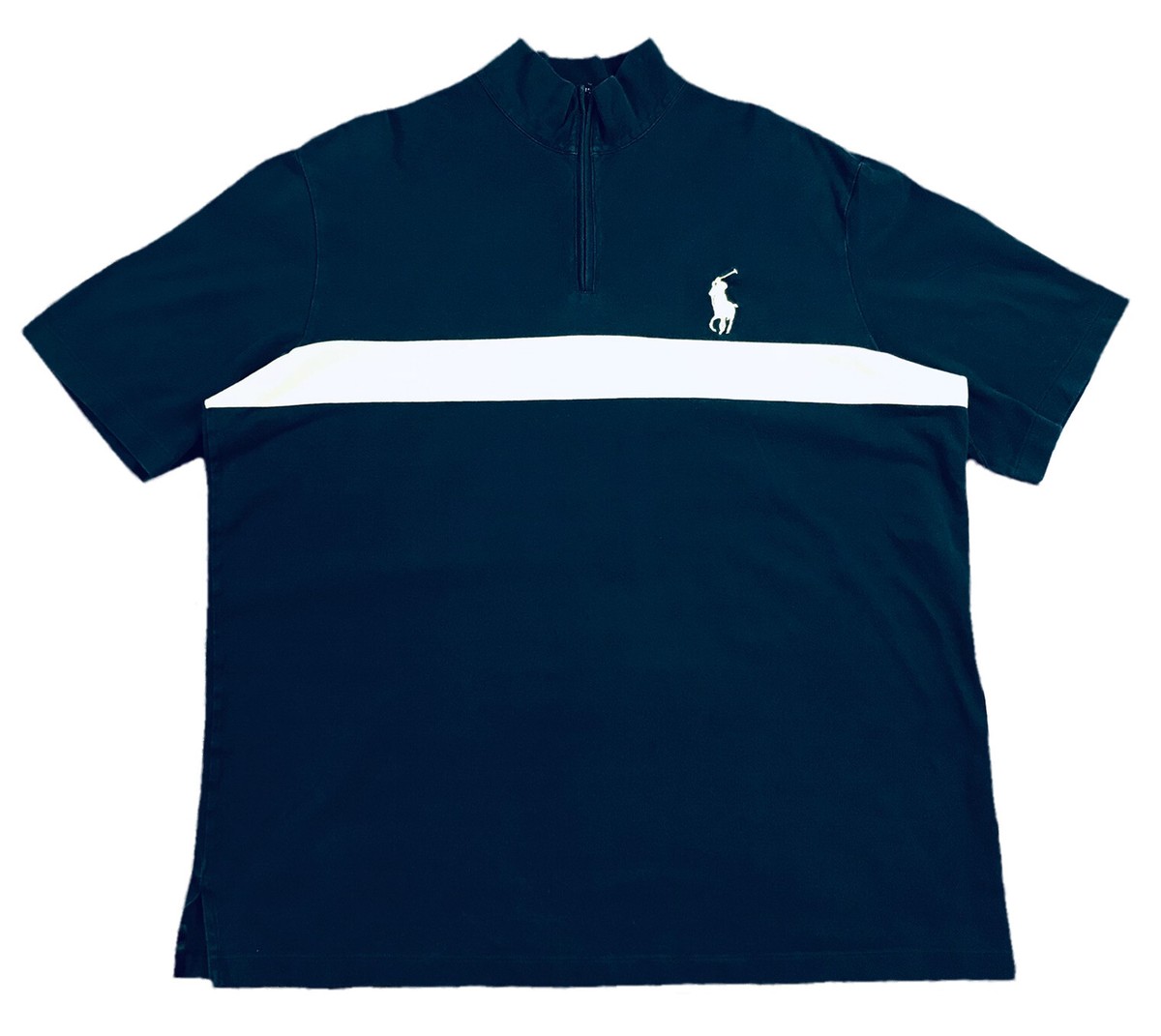 メンズウェア POLO GOLF RALPH LAUREN Polo Golf Ralph Lauren Mens Vintage 1/4 Zip Pro-FIT High Neck Polo