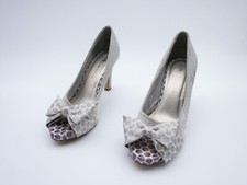 Tamaris Donna Zeppe Tacchi Alti Tempo Libero Elegante Argento Gr39 Eu Art