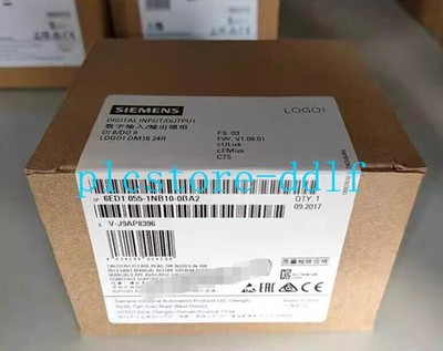 Siemens 6ED1055-1NB10-0BA2 Digital Input/Output Module In Box Brand Free Ship