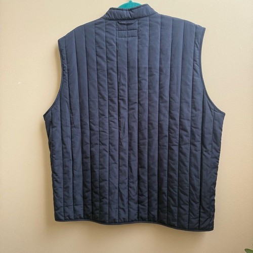 NWT $198 Michael Kors navy blue quilted outdoor vest Size XXL - Picture 3 of 5