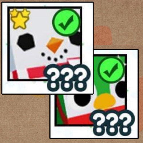 🎄 HUGE JOLLY PENGUIN AND SNOWMAN🎄 PSX GEMS 💎 PET SIMULATOR X RAINBOW