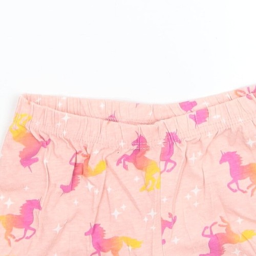Pink Angel Girls Pink Cotton Blend Sleep Shorts Size 7-8 Years unicorn - Picture 8 of 12