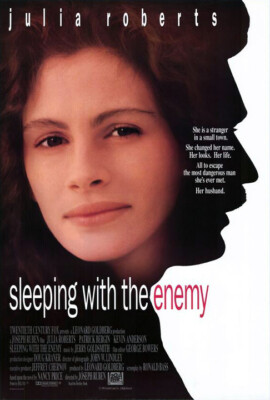 Sleeping With the Enemy (1991) original movie poster version B - s-sided -rolled