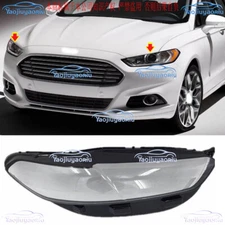 For Ford Fusion 2013-2016 ABS L & R Front Headlights light lamp Cover Trim 2pcs