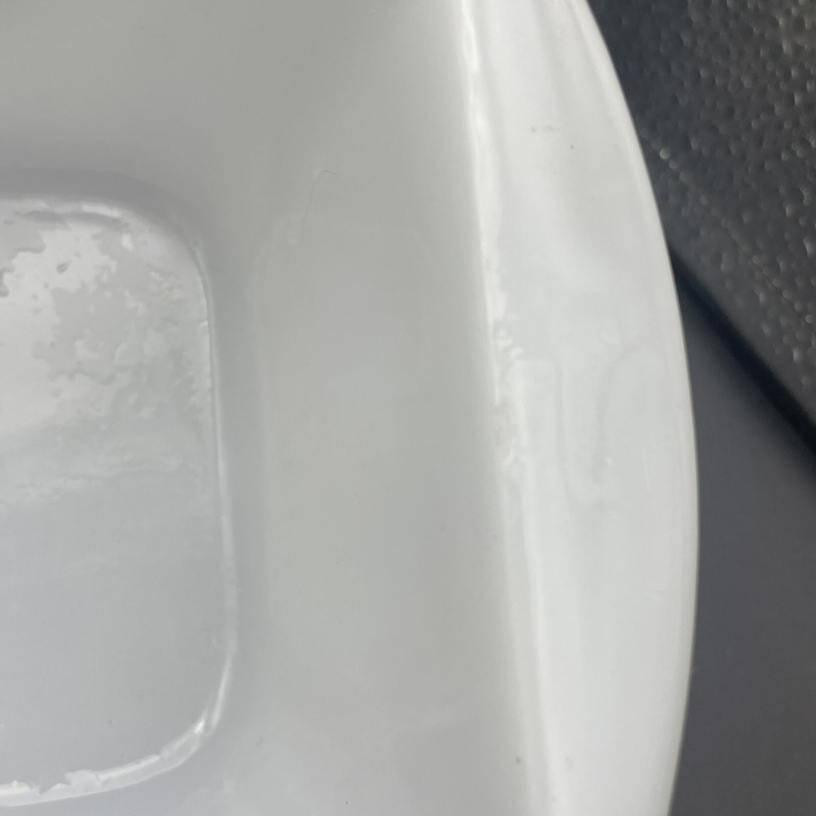 Glasbake Milk Glass 1 1/2 Quart Ovenware Loaf Pan Green Floral