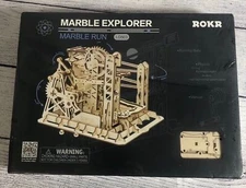 Robotime Rokr Marble Explorer Marble Run Mechanical Model Kit NEW