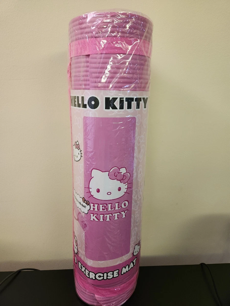 Hello Kitty pink exercise yoga mat – TheBeautyByBella