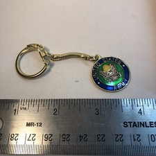 United States Army Cloisonn  Key Ring