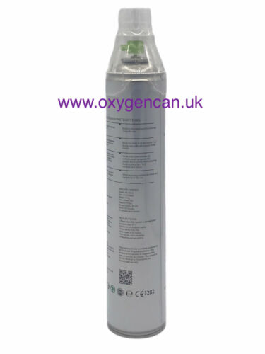 6x PURE OXYGEN CAN 12 L 99.5% -with a Hygienic cover Cap-Open & attach as a Mask - Picture 4 of 11