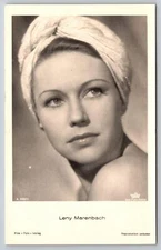 Leny Marenbach Postcard RPPC Real Photo UNPOSTED