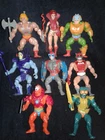 VTG 1982 MOTU He-Man Test Market 8 Back Complete First Series Figure Lot