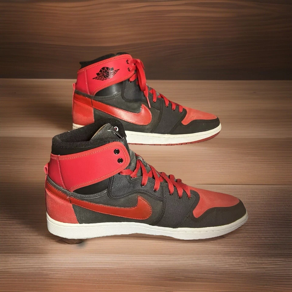 Nike Air Jordan 1 AJKO Retro Hi Bred 8.5 EE. UU. 402297001 Poizen autenticado LEER Foto 2 de 4