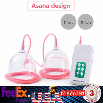 Vacuum Breast Enlargement Pump AB/CD Cups Enhancement Massager Machine Kits