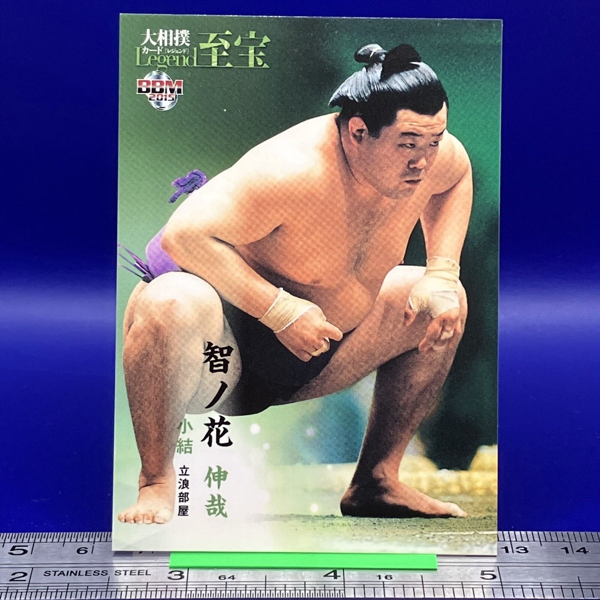 Tomonohana Shinya Sumo Wrestler Trading Card Rikishi BBM TCG