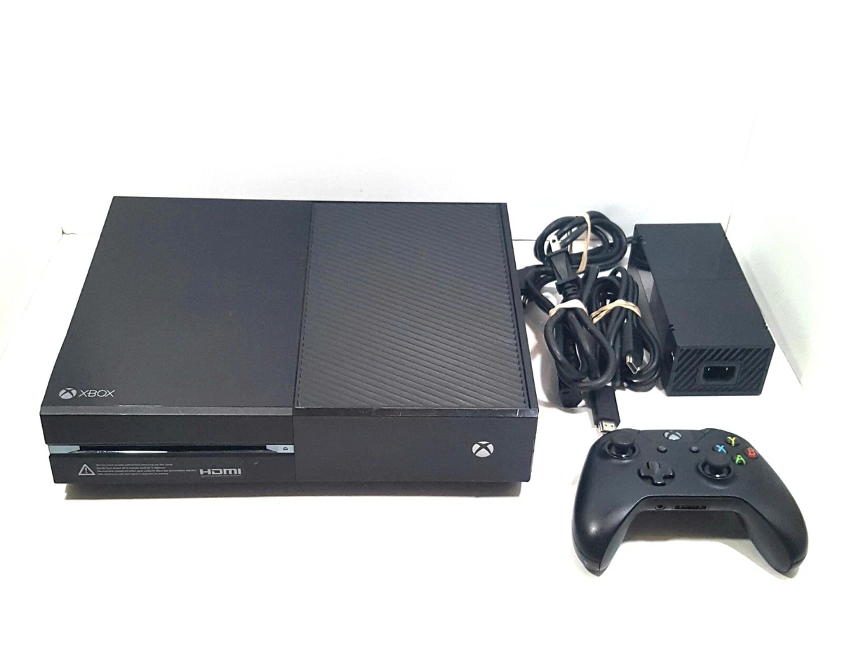 Xbox one black 500gb with original controller online
