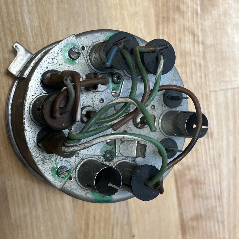 Cuadro medidor de combustible de temperatura BMW E9 OEM 1968-1974 E9 3,0 CS 2800 CS 2500CS Foto 4 de 4