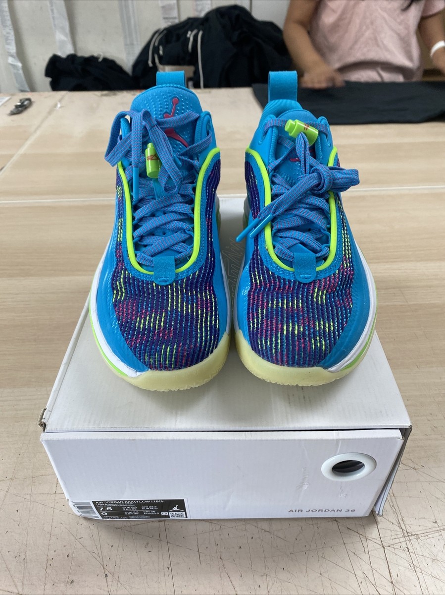 Size 7.5 - Luka Doncic x Air Jordan 36 Low Laser Blue for sale
