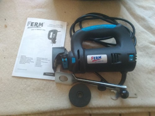 ROTARY CUTTING TOOL FERM #SCM8001 W/ CIRCLE CUTTING GUIDE BAG ACCSS GOOD COND - Picture 3 of 3