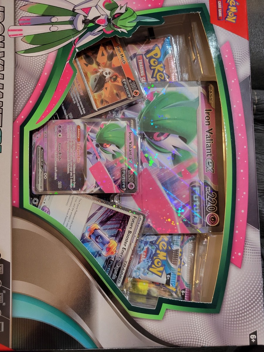 iron valiant ex box booster packs Pokemon TCG Iron Valiant ex Box : Toys & Games main image 1