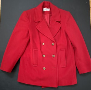 talbots red coat