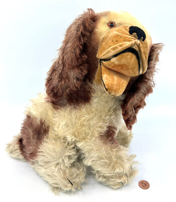 シュタイフ★Cockie Cocker Spaniel★コッカースパニエル/犬 Steiff Cockie Cocker Spaniel 1958 Big Dog 30cm 12in Mohair Plush