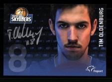 Tim Oldenburg Frankfurter Skyliners Basketball Original Signiert + A 238352