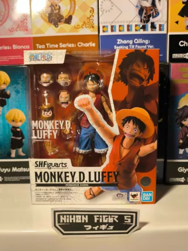 One Piece S.H Figuarts Monkey D. Ruffy Romance Dawn 15 cm