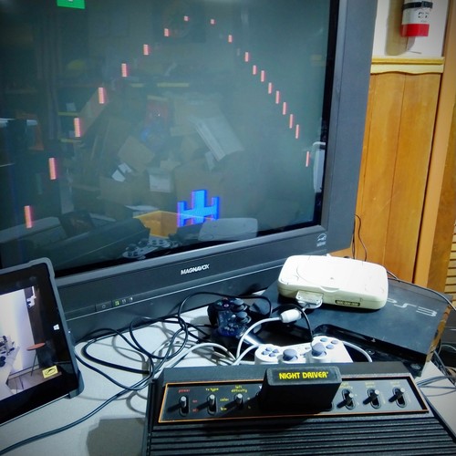 Night Driver (Atari 2600, Atari, 1980) - Imagen 4 de 4